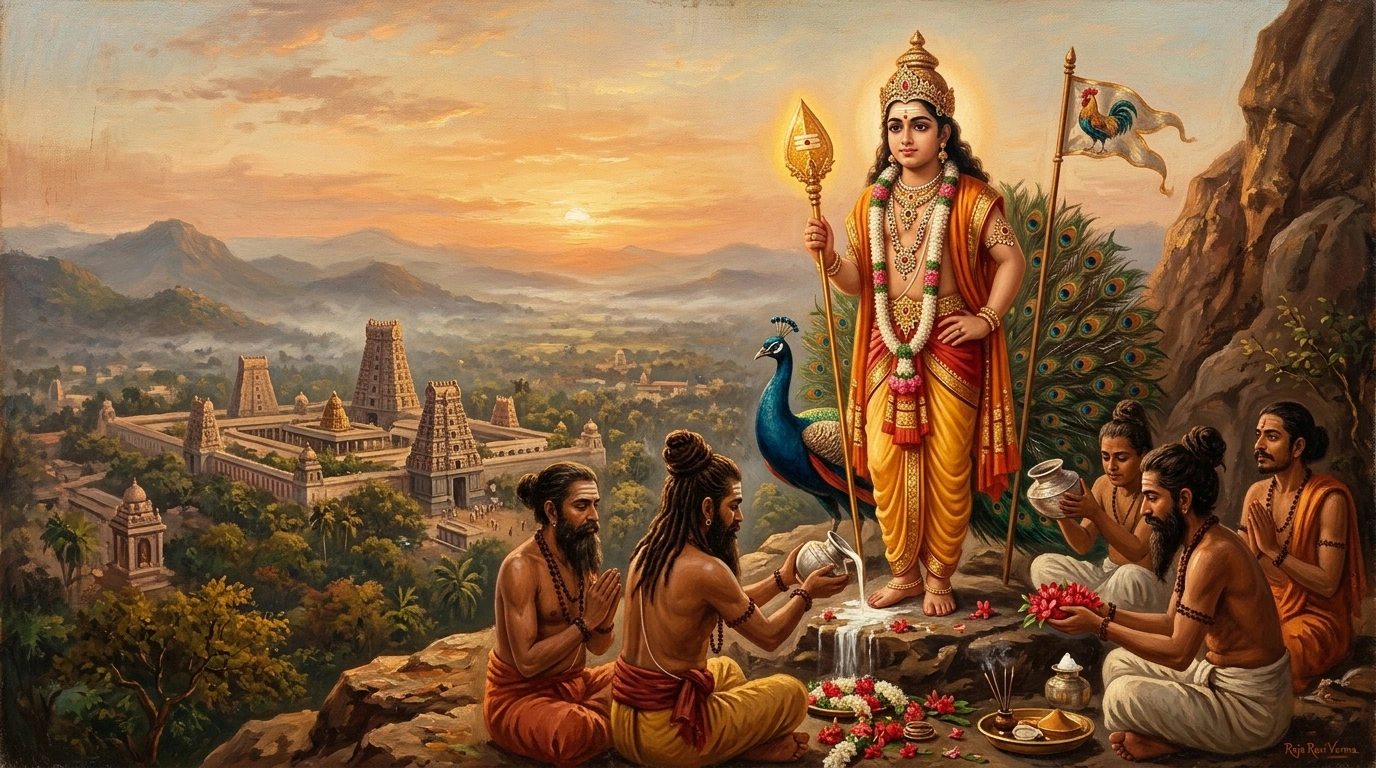 Ṣaṣṭhī classical Indian painting